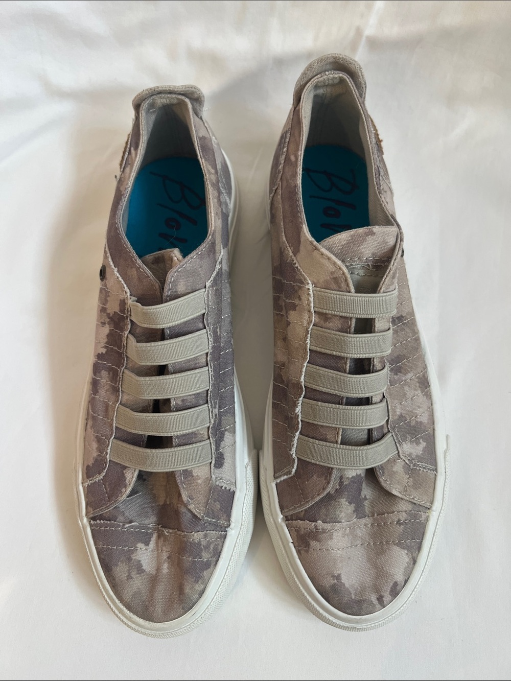 Blowfish Taupe Camo Slip-On Sneakers